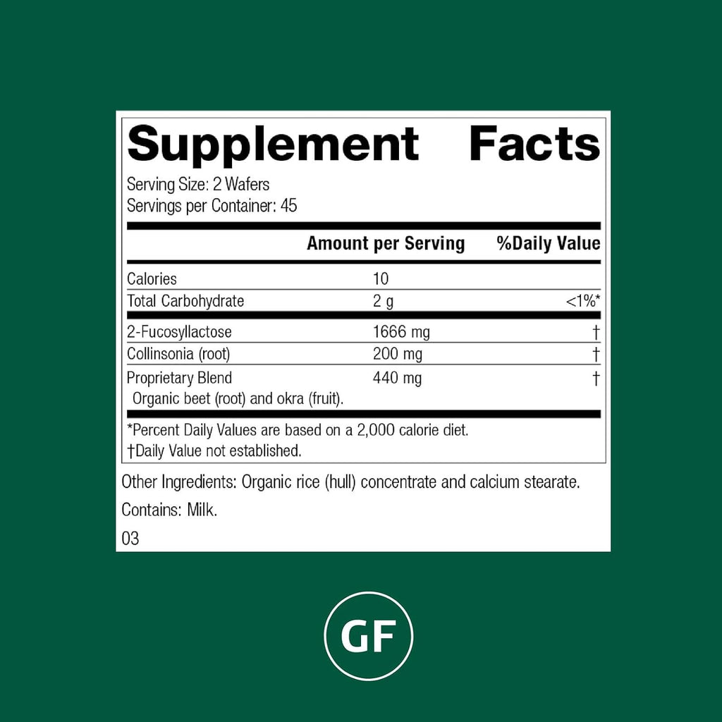 Standard Process GI Stability, Gut Microbiome & Immune Support, 90 Wafers