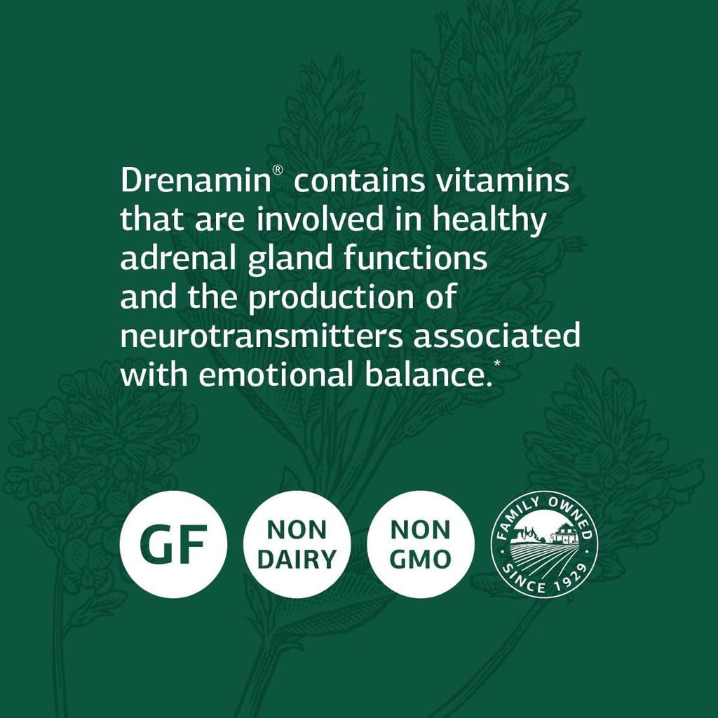 Standard Process Drenamin, Adrenal Function & Stress Response, 270 Tablets