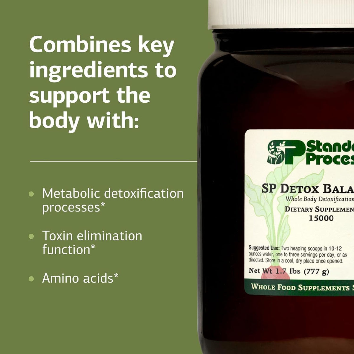 Standard Process SP Detox Balance Kit, Detox Cleanse Supplement, 28-Day Kit