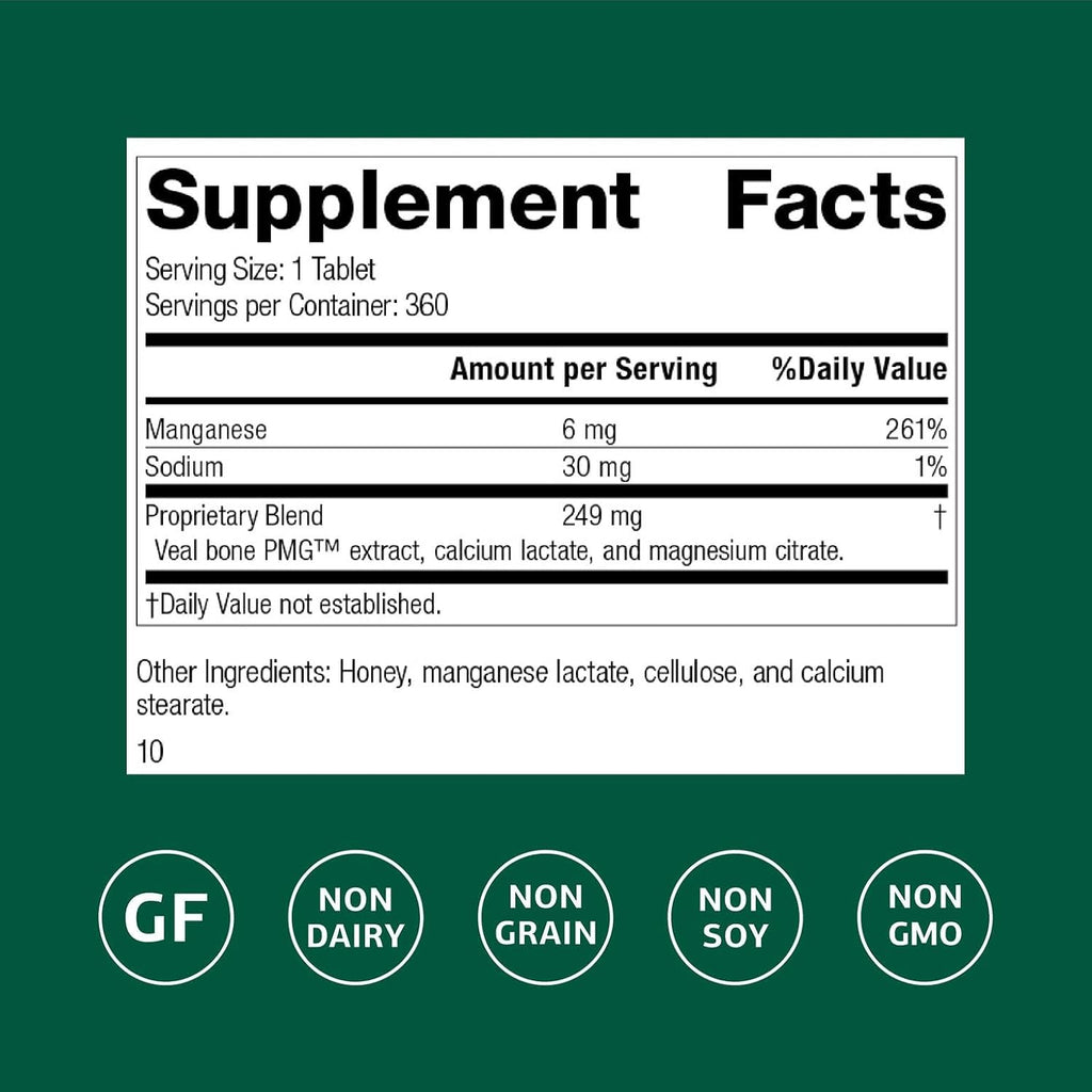 Standard Process Biost, Skeletal & Cellular Supplement, 360 Tablets