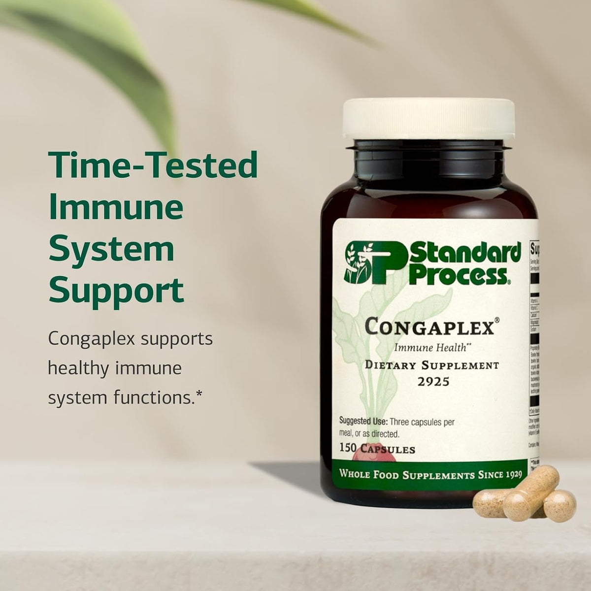 Standard Process Congaplex, Immune & Thymus Support, 150 Capsules