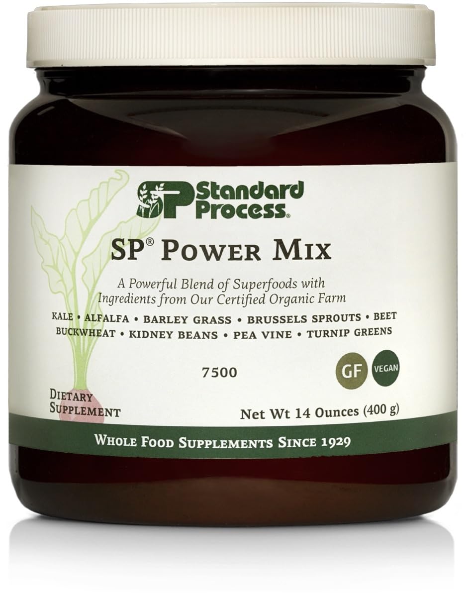 Standard Process SP Power Mix, Plant Superfood Antioxidants, 30-Day Supply
