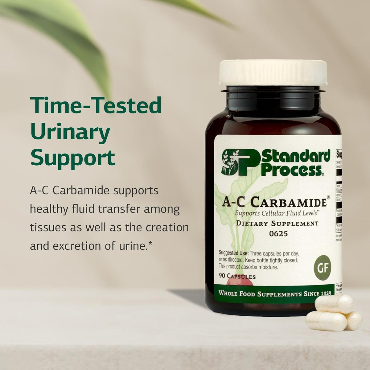 Standard Process A-C Carbamide, Urinary Tract Supplement, 90 Capsules