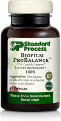 Standard Process Biofilm ProBalance, GI & Candida Supplement, 45 Capsules