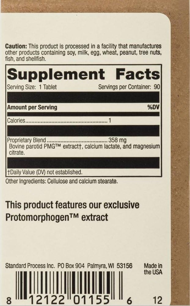 Standard Process Parotid PMG 90 Tablets