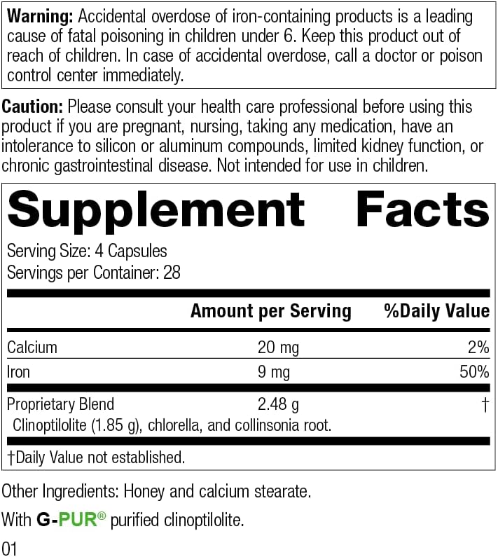 Standard Process GI Adsorb, for GI & Elimination Support, 112 Capsules