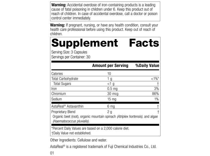 Standard Process SP® Red Food – 90 Capsules