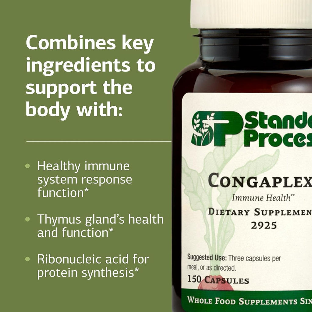 Standard Process Congaplex, Immune & Thymus Support, 150 Capsules