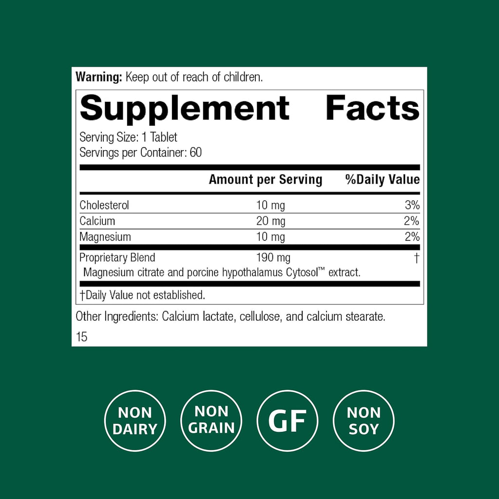 Standard Process Hypothalmex, 60 Tablets