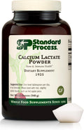 Standard Process Calcium Lactate Powder, Bone & Immune Supplement, 12 oz