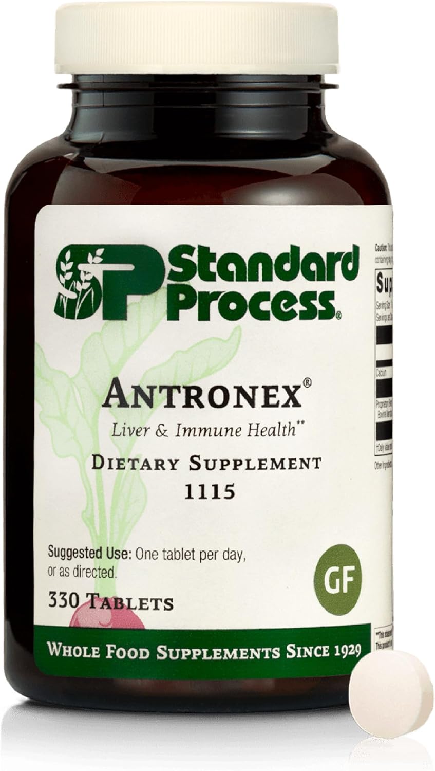 Standard Process Antronex, Liver Health Dietary Supplement, 330 Tablets