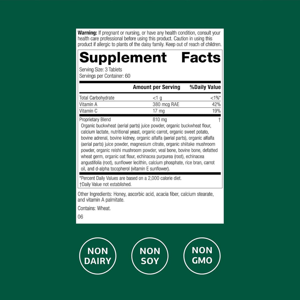 Standard Process Cataplex A-C-P, Cell, Tissue & Immune Support, 180 Tablets