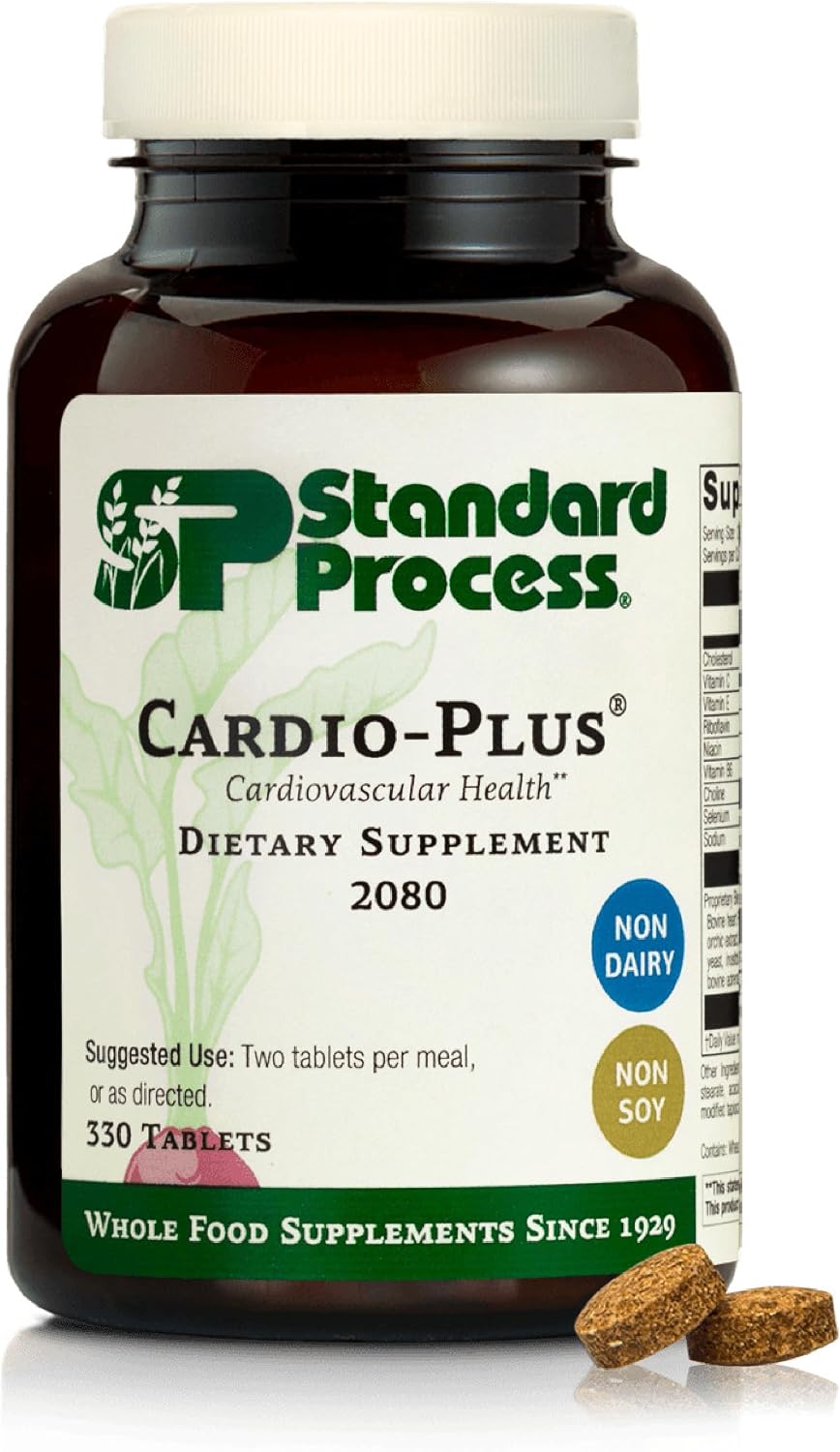 Standard Process Cardio-Plus, Heart & Circulation Support, 330 Tablets