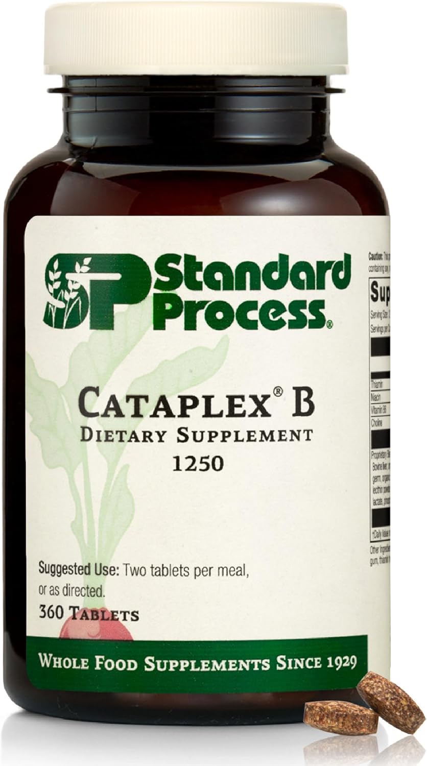 Standard Process Cataplex B, Nervous System & Heart Health, 360 Tablets