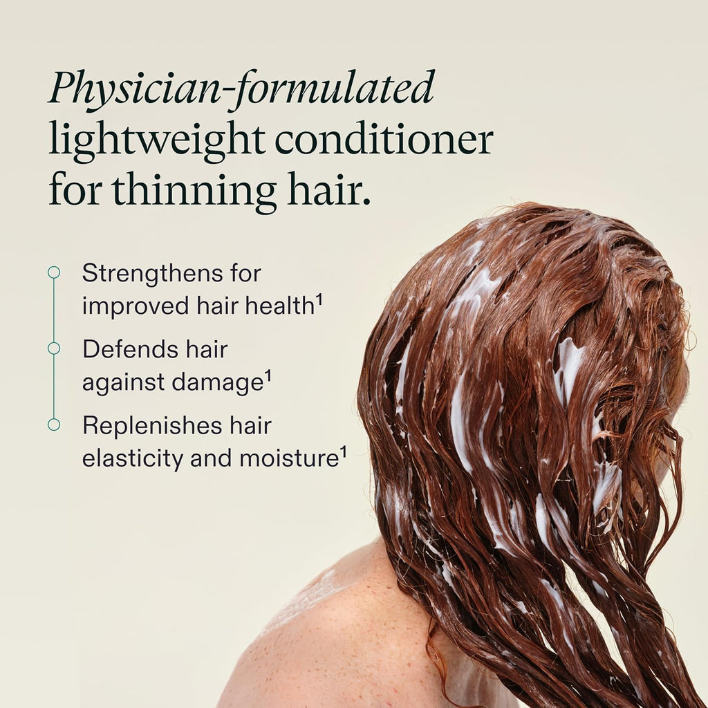 Nutrafol Conditioner, Physician-formulated for Thinning Hair, Moisturizing, Strengthening and Color Safe, Lightweight Protection