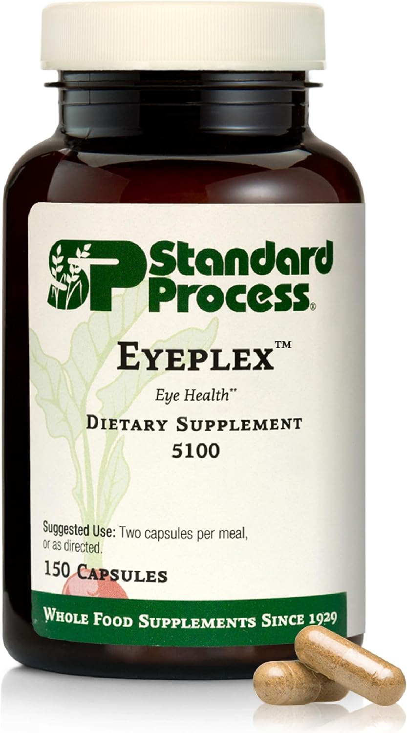 Standard Process Eyeplex, Vascular & Eye Health Supplement, 150 Capsules