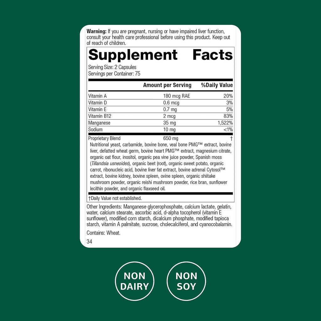 Standard Process Ligaplex II, Joint & Bone Support Supplement, 150 Capsules