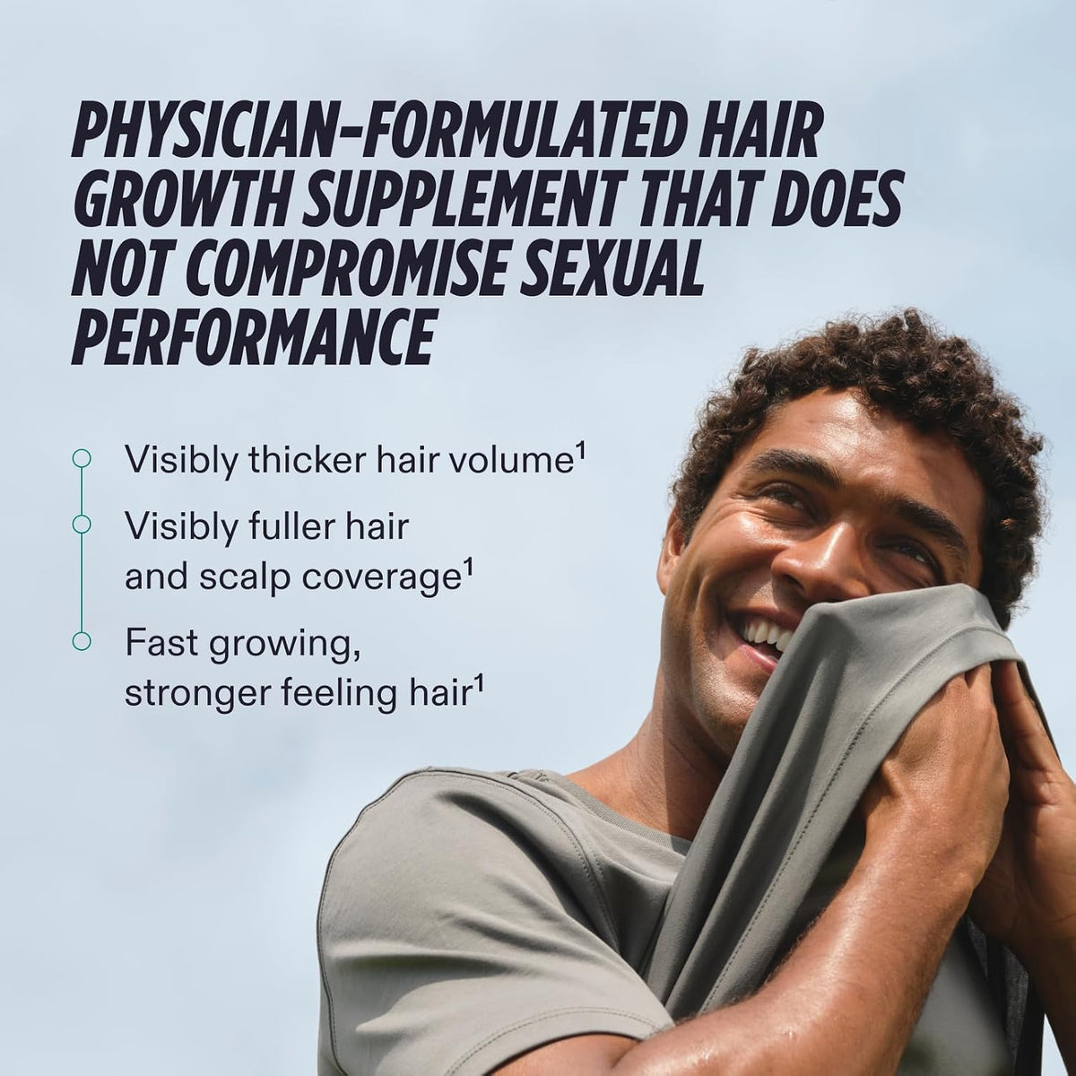 Nutrafol Men Hair Growth Supplements, Ages 18-49, 2-Month Bundle