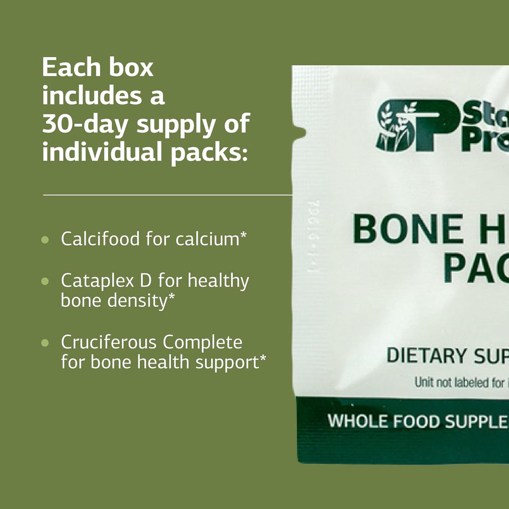 Standard Process Bone Health Pack, Supplement, 60 Packs