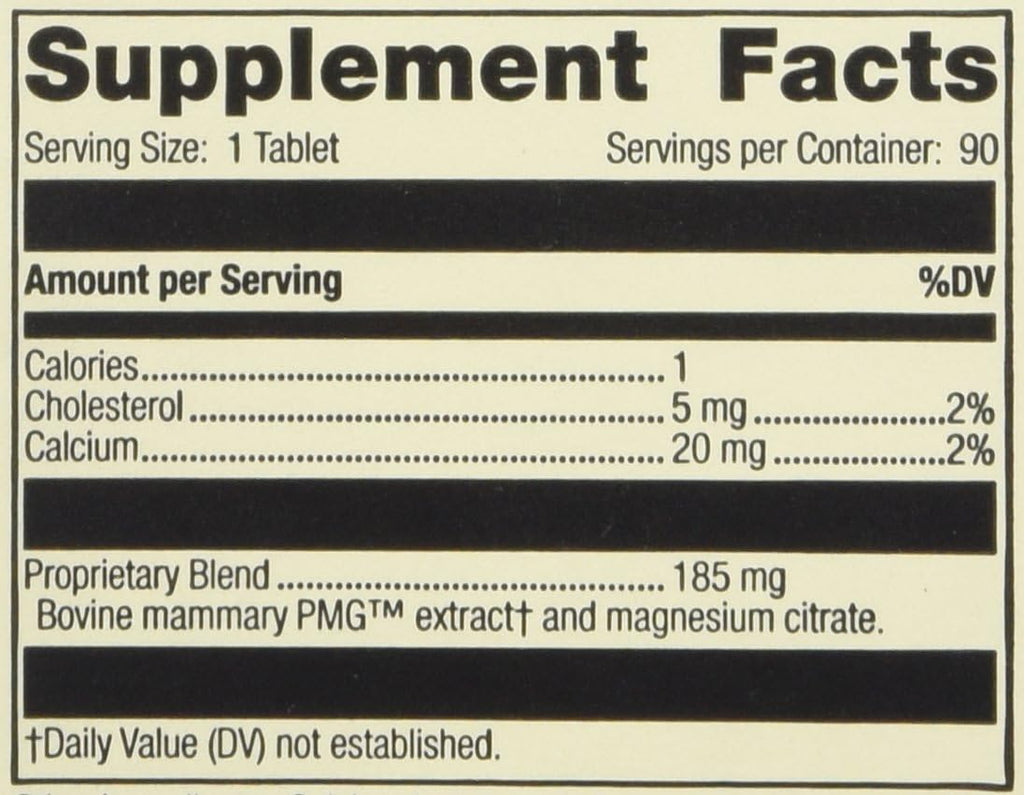 Standard process- Mammary PMG, 90 Tablets