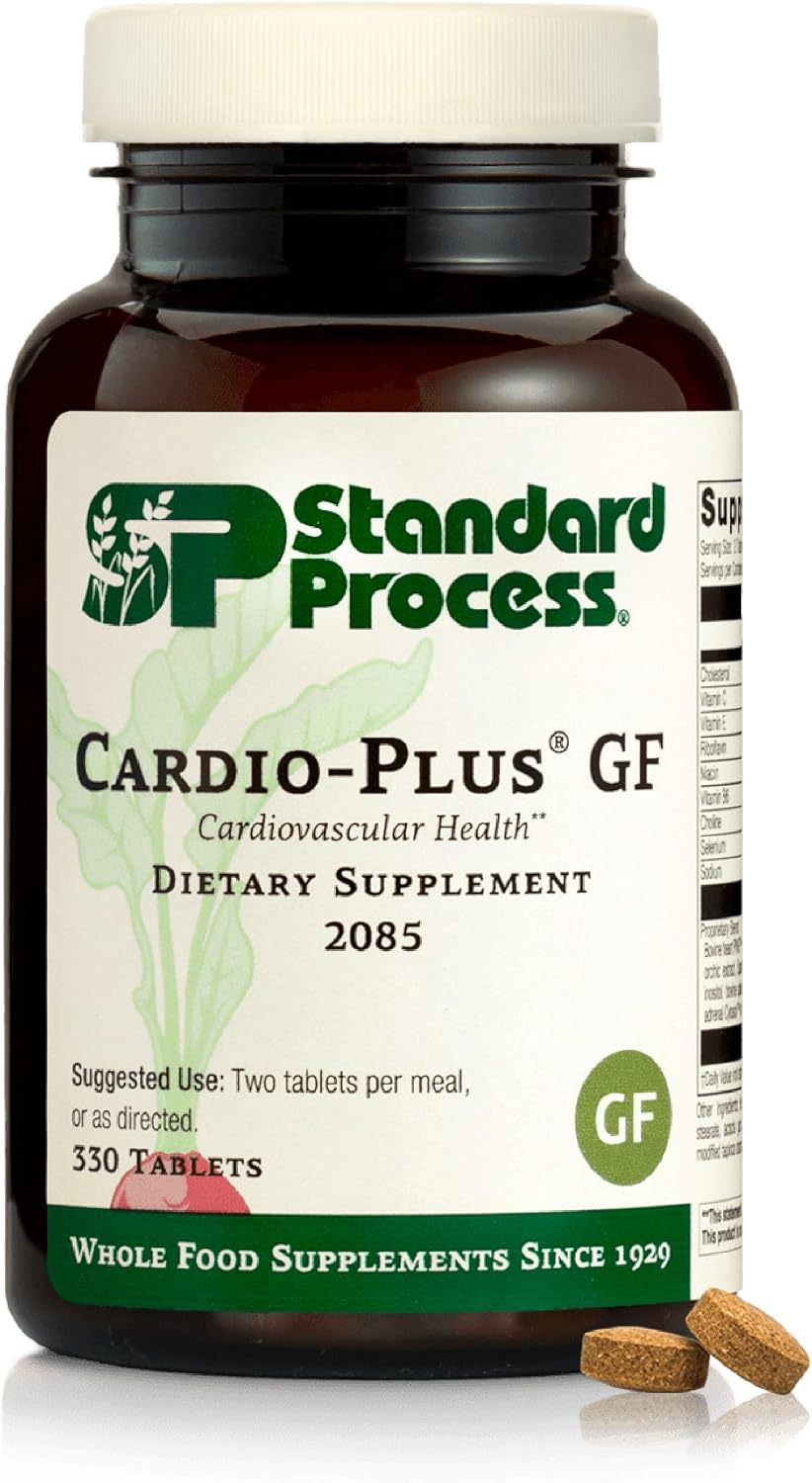 Standard Process Cardio-Plus GF, Heart Health & Circulation, 330 Tablets