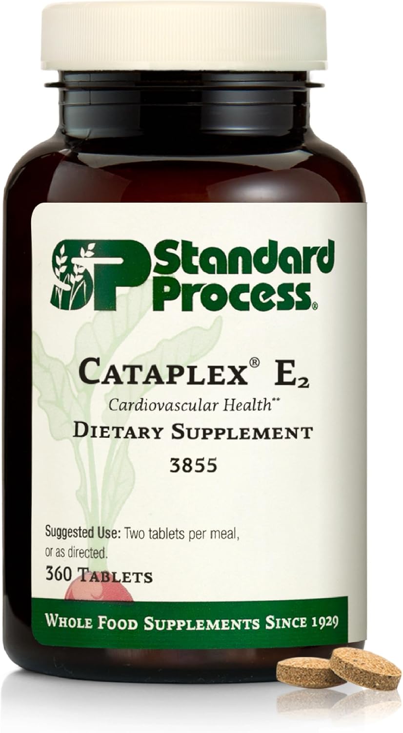 Standard Process Cataplex E2, Heart & Cellular Health, 360 Tablets