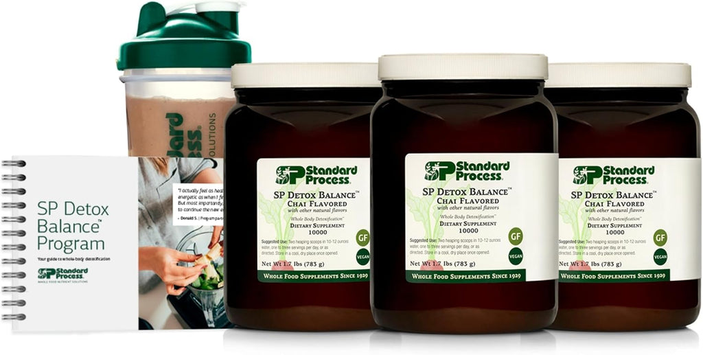 Standard Process SP Detox Balance Chai, Detox Cleanse, 28-Day Kit