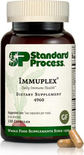 Standard Process Immuplex, Daily Immune Support Supplement, 150 Capsules