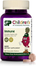 Standard Process Children's Immune, Immune Support Supplement, 60 Wafers