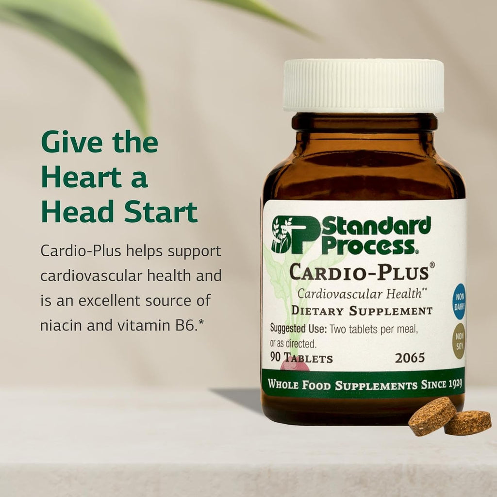 Standard Process Cardio-Plus, Heart & Circulation Support, 90 Tablets