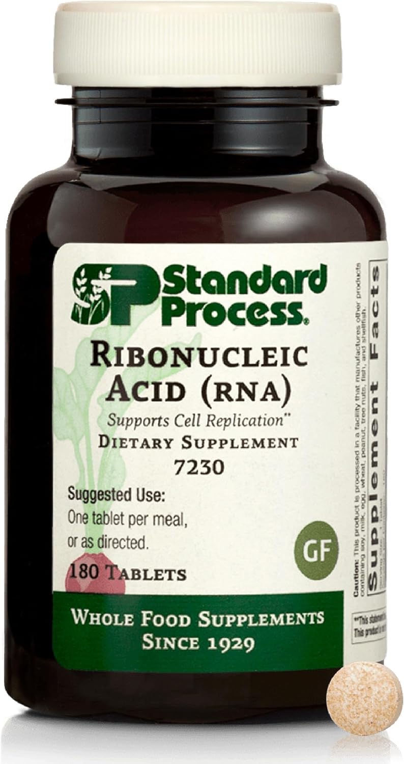 Standard Process Ribonucleic Acid RNA, for Cell Development, 180 Tablets