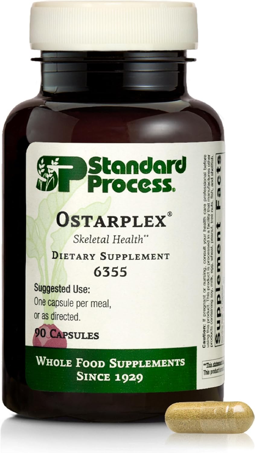 Standard Process Ostarplex, Connective Tissue Support, 90 Capsules