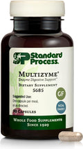 Standard Process Multizyme, Pancreatic Enzyme Digestive Aid, 90 Capsules