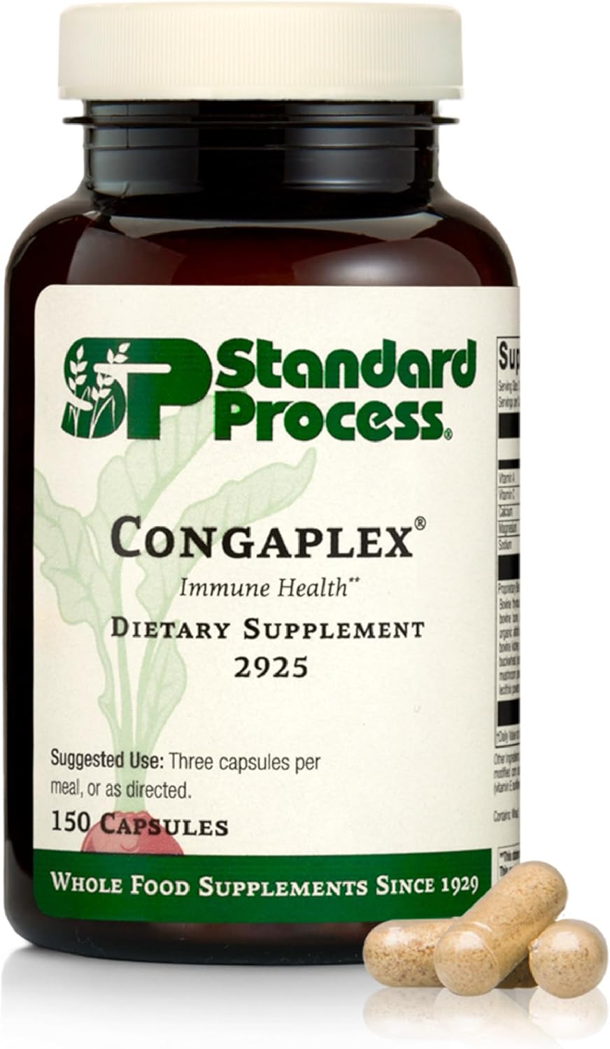 Standard Process Congaplex, Immune & Thymus Support, 150 Capsules