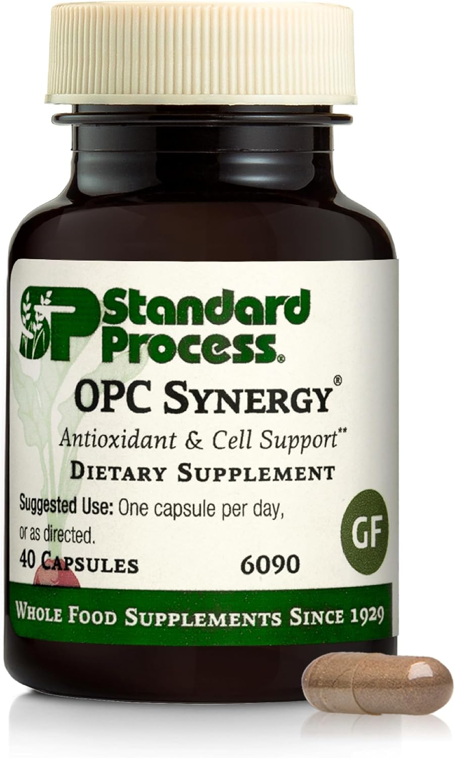Standard Process OPC Synergy, Brain & Eye Health Support, 40 Tablets