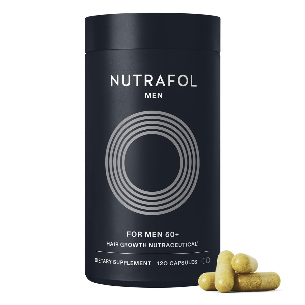 Nutrafol Men 50+ Hair Growth Supplements, Age 50+