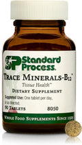 Standard Process Trace Minerals-B12, Thyroid & Cell Function, 90 Tablets