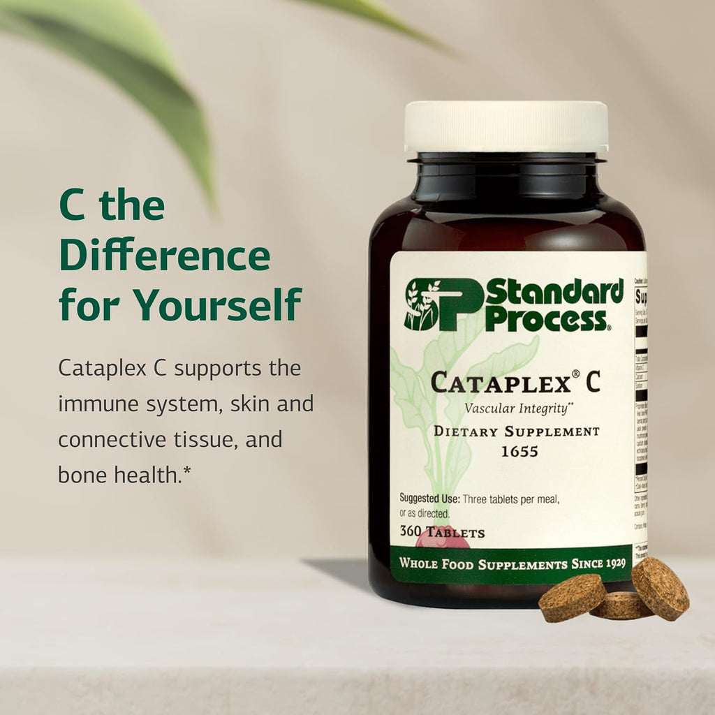 Standard Process Cataplex C, Immune & Bone Health Supplement, 360 Tablets