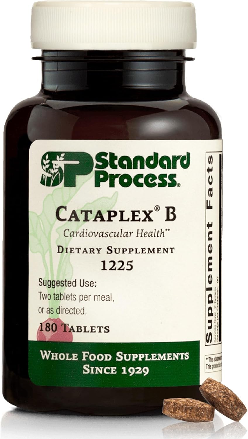 Standard Process Cataplex B, Nervous System & Heart Health, 180 Tablets