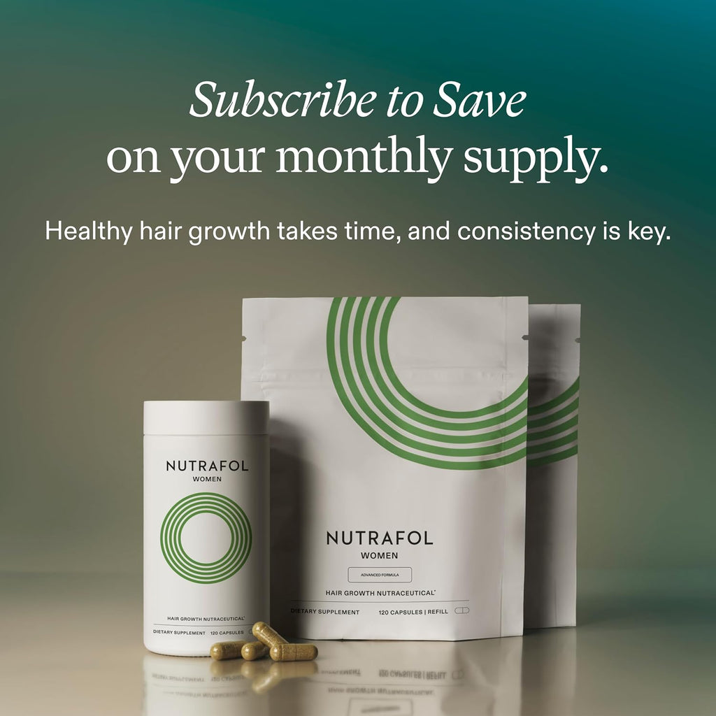 Nutrafol Women Hair Growth Supplements, Ages 18-44, 2-Month Bundle