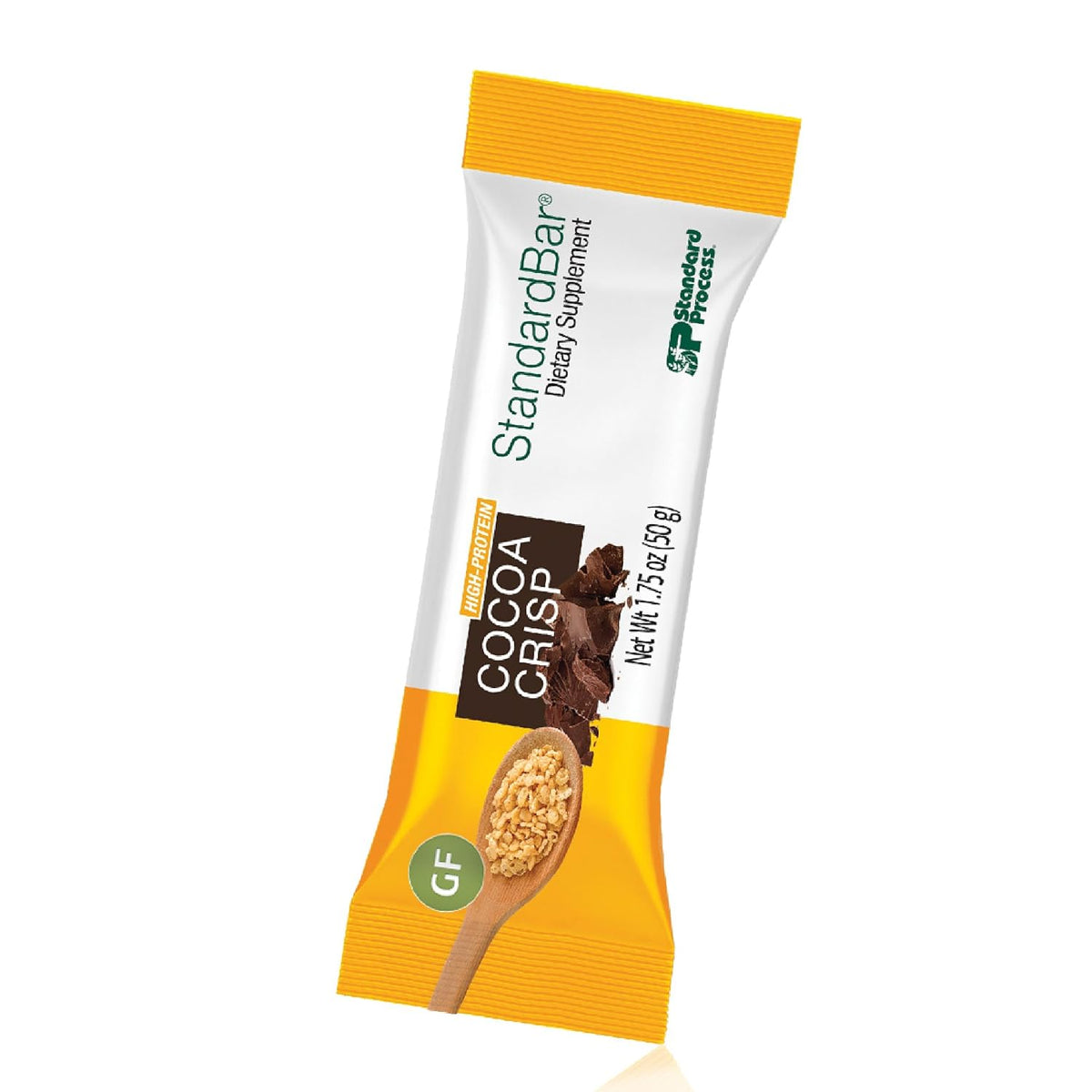 Standard Process StandardBar, Daily Energy Support Bar, Cocoa Crisp, 18 ct