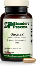 Standard Process Orchex, Emotional Balance Supplement, 150 Capsules