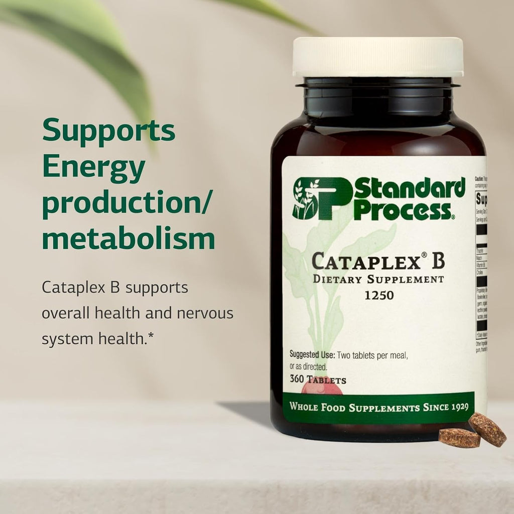 Standard Process Cataplex B, Nervous System & Heart Health, 360 Tablets
