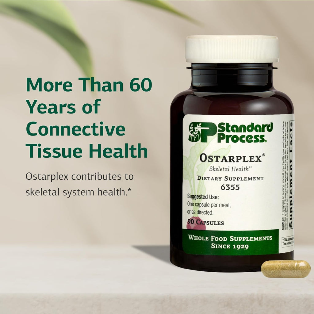 Standard Process Ostarplex, Connective Tissue Support, 90 Capsules