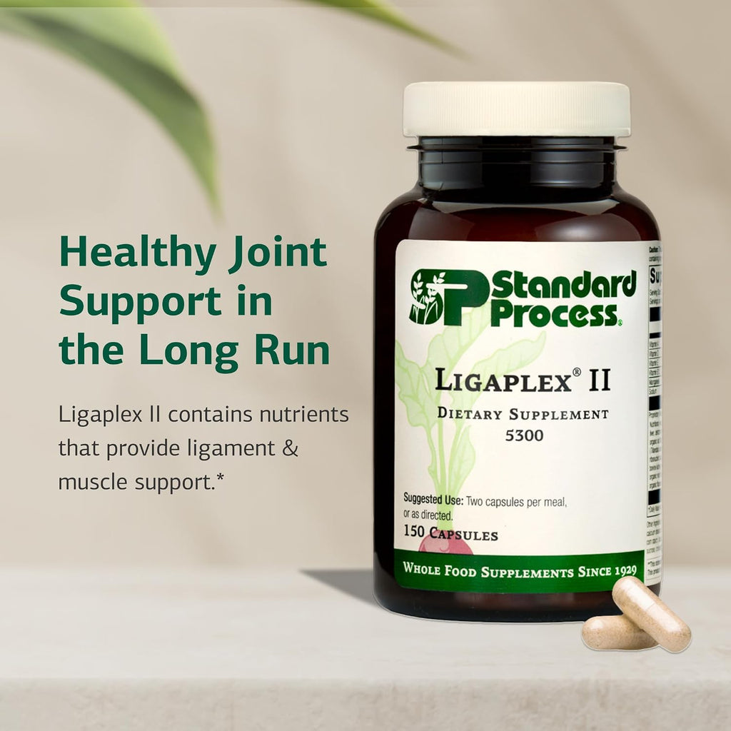 Standard Process Ligaplex II, Joint & Bone Support Supplement, 150 Capsules