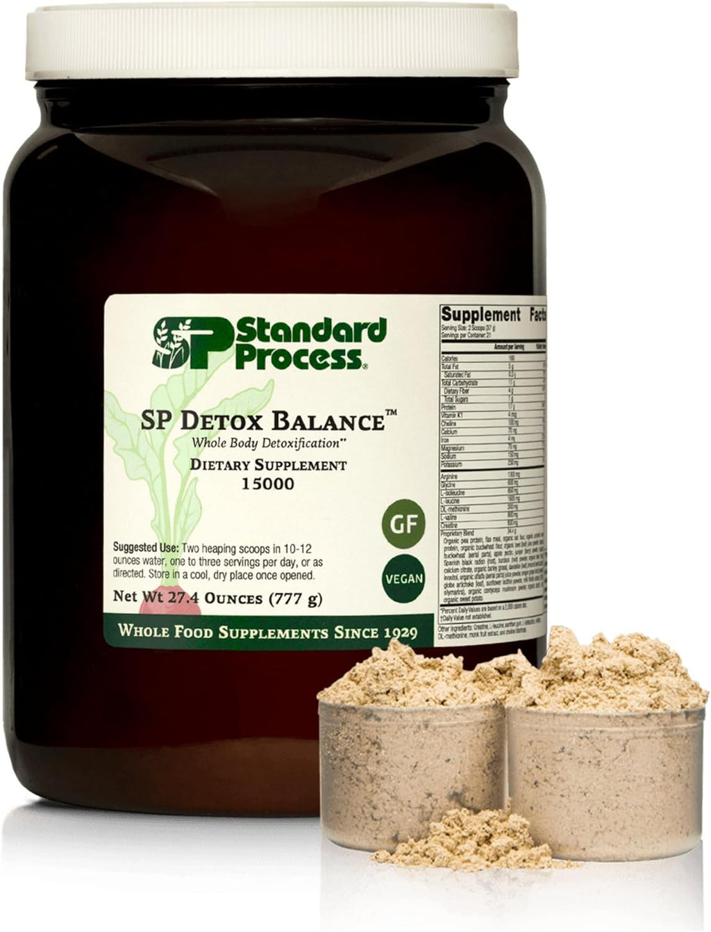 Standard Process SP Detox Balance, Detox Cleanse Supplement, 28 oz