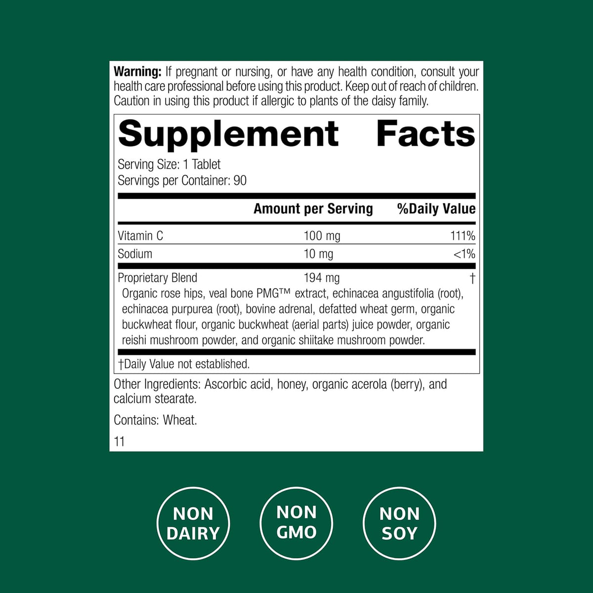 Standard Process C Synergy, Collagen Production Support, 90 Tablets