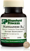 Standard Process Manganese B12, Bone & Connective Tissue, 90 Tablets
