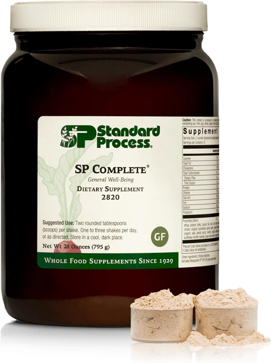 Standard Process SP Complete, Muscle & Immune Support, 30 Servings