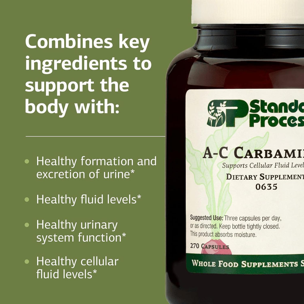 Standard Process A-C Carbamide, Urinary Tract Supplement, 270 Capsules